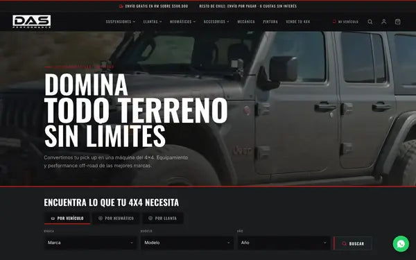 Tienda DAS Performance